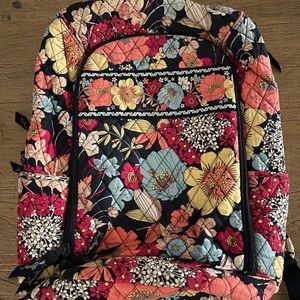 Vera Bradley Happy Snails Laptop Backpack